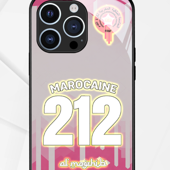 LED Light-Up iPhone Case- 212 Moroccan