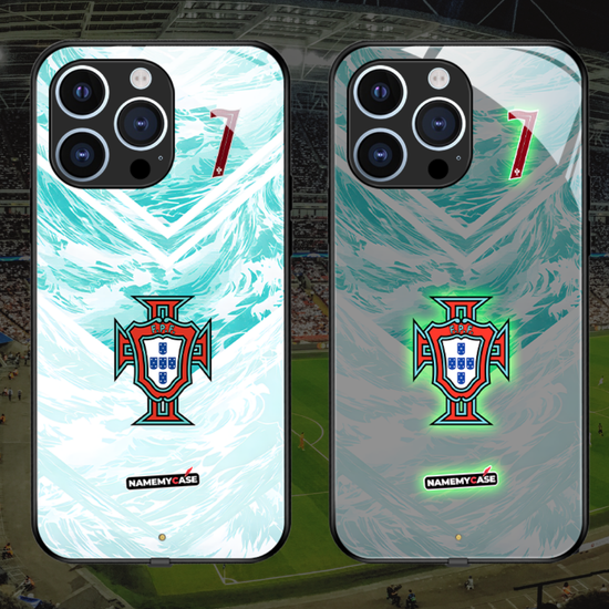 LED Light-Up iPhone Case - World Cup Jersey Portugal