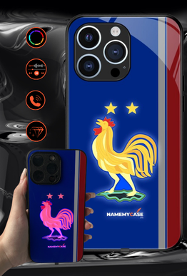 LED Light-Up iPhone Case - France