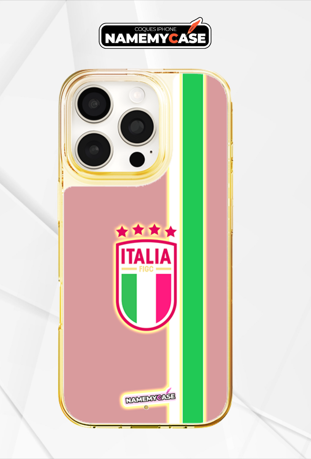 LED Light-Up iPhone Case- Italy