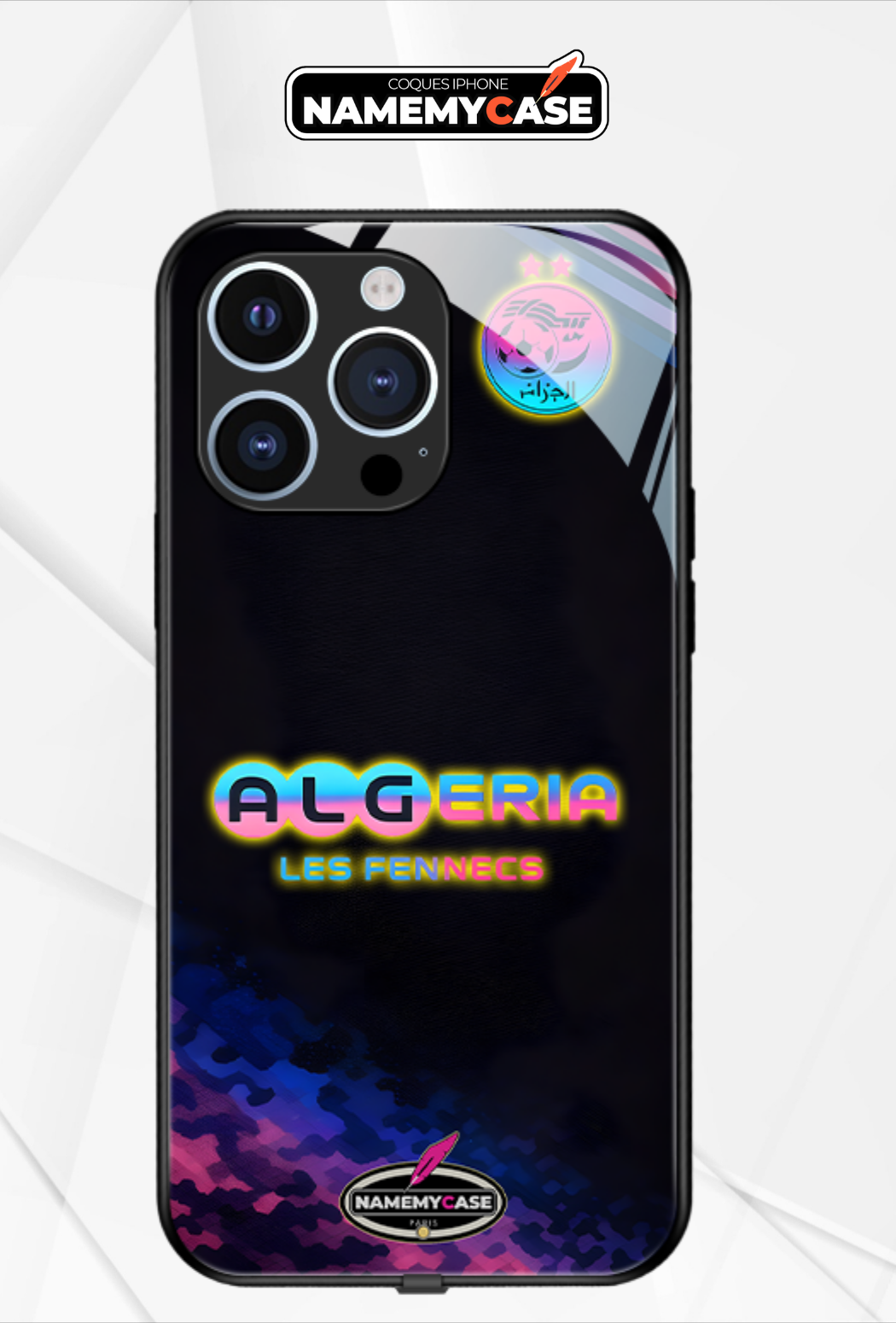 LED Light-Up iPhone Case- Algeria Fennecs