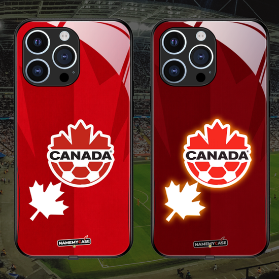 LED Light-Up iPhone Case - Canada World Cup Jerseys