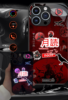 LED Light-Up iPhone Case - Tsukuyomi | Naruto