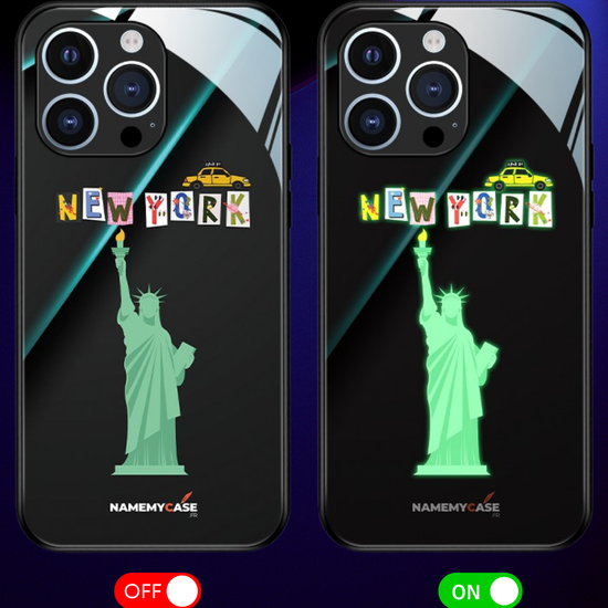 LED Light-Up iPhone Case - Statue of Liberty