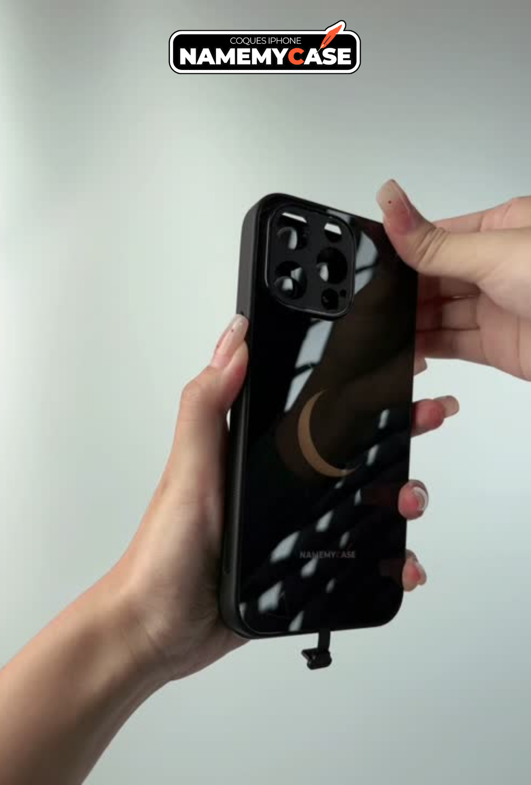 LED Light-Up iPhone Case - Moon