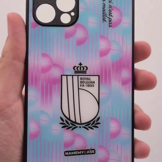 LED Light-Up iPhone Case - World Cup Jersey Belgium