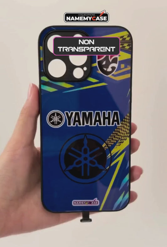 LED Light-Up iPhone Case- Yamaha Bleue